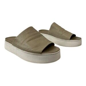 Vince Womens Size 11 Walford Flatform Slide Sandals